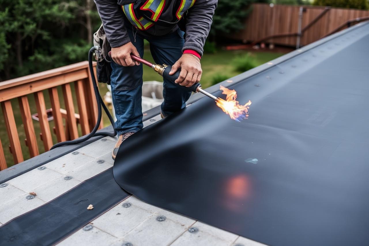 Torch-Down Roofing
