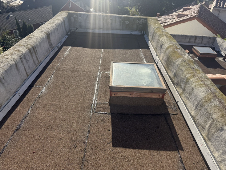 Completed CertainTeed shingle roof replacement on a San Diego property managed by Good Life Property Management