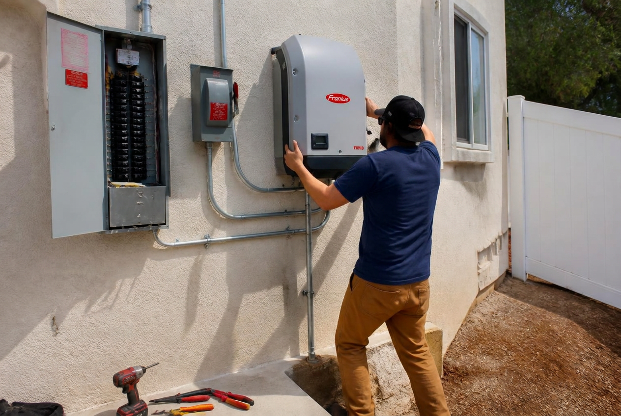 Solar Inverter Installation