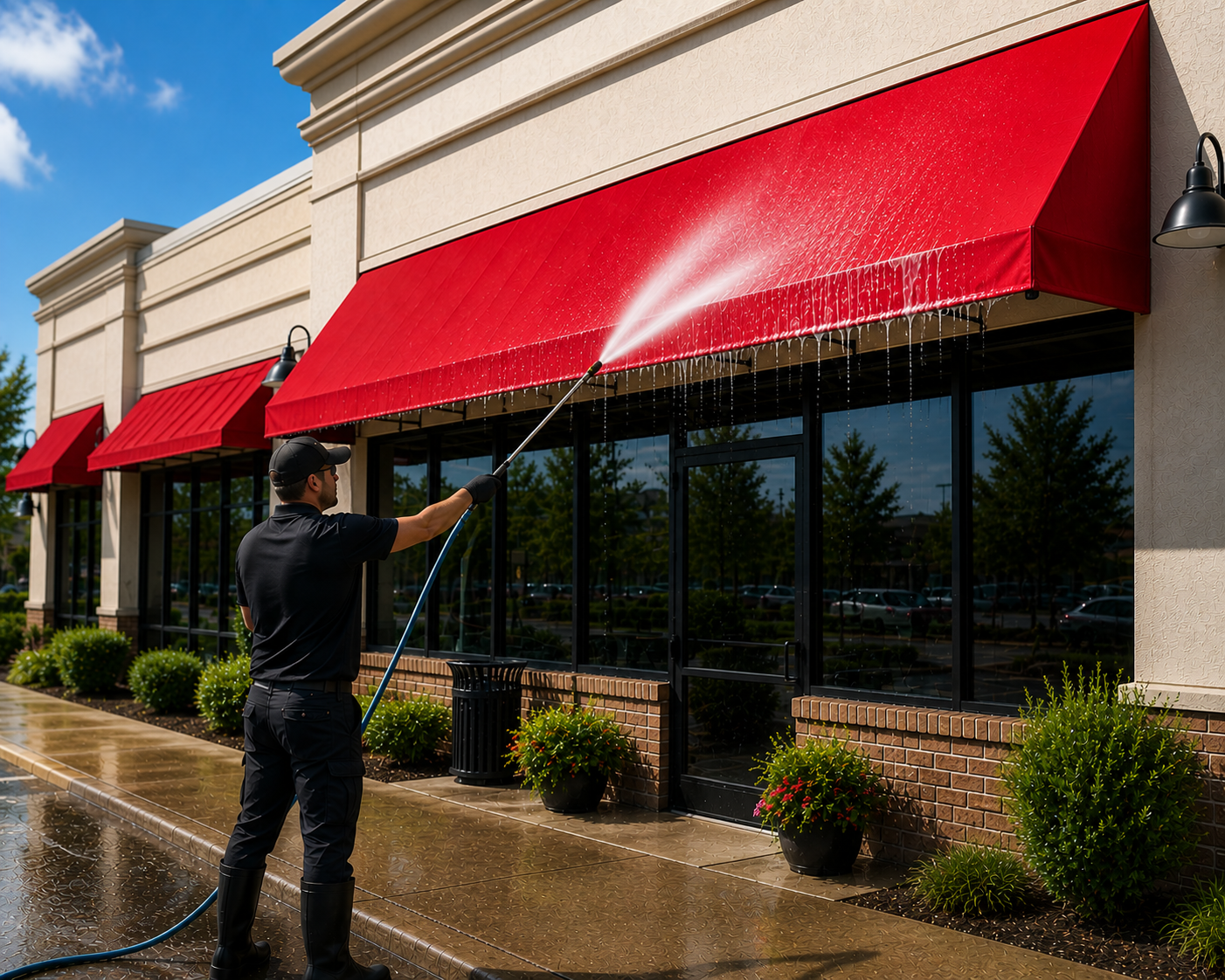 Awning Cleaning service in Broward County, Florida