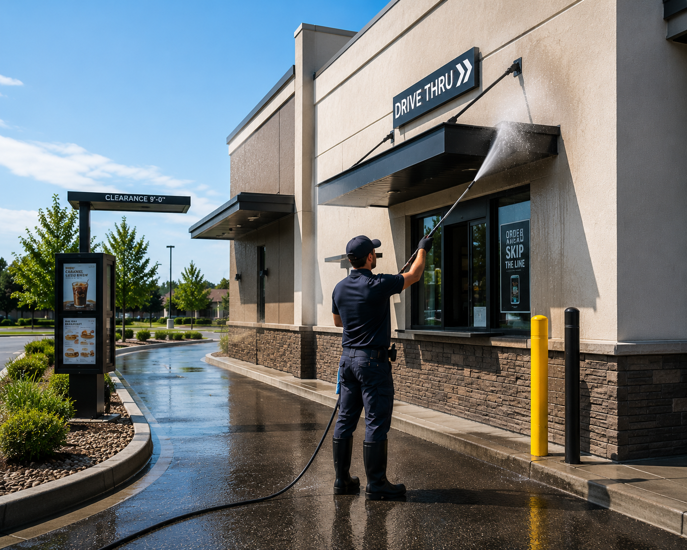Drive-Through Cleaning service in Broward County, Florida