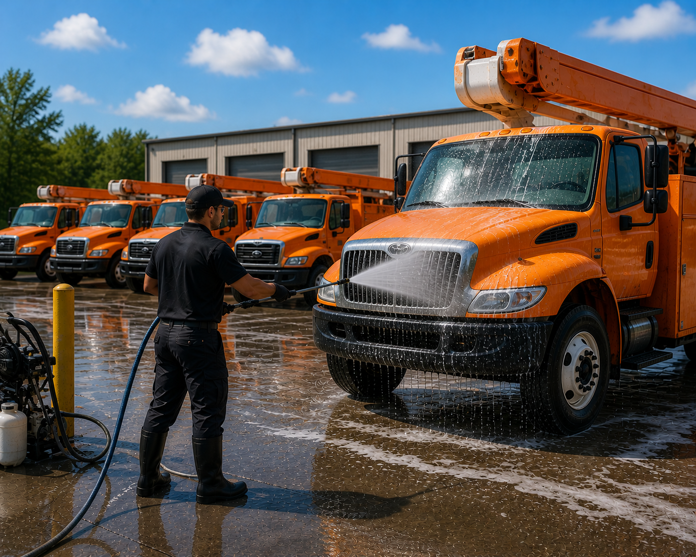 Fleet Washing service in Broward County, Florida