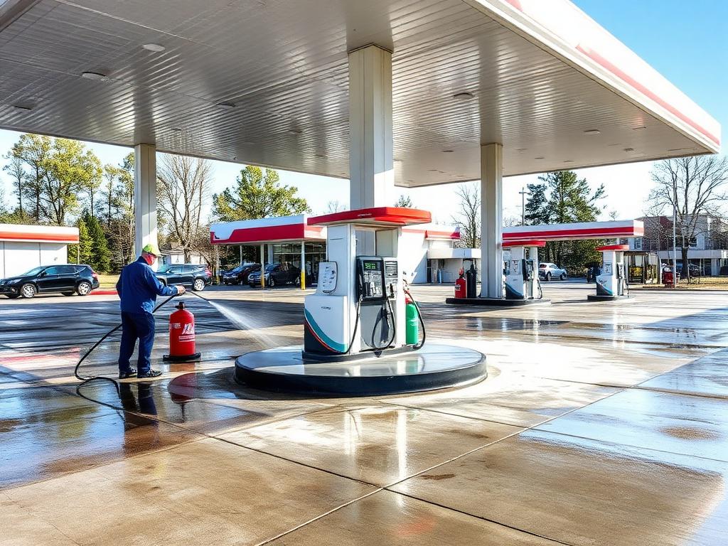 Gas Station Cleaning service in Broward County, Florida