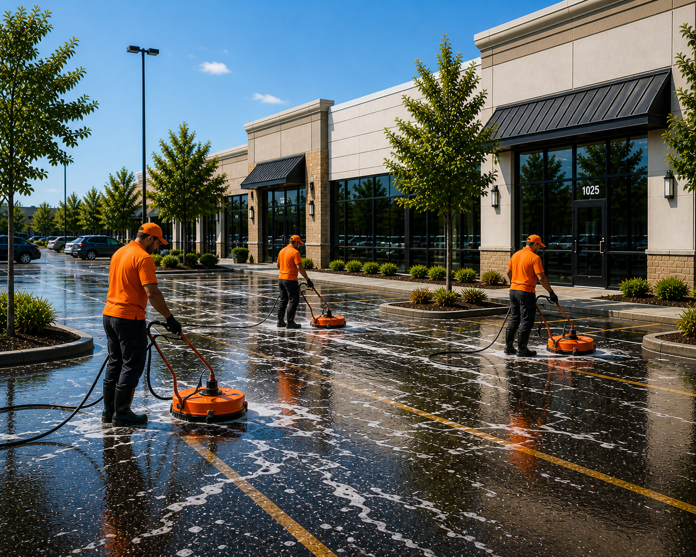 Parking Lot Cleaning service in Broward County, Florida